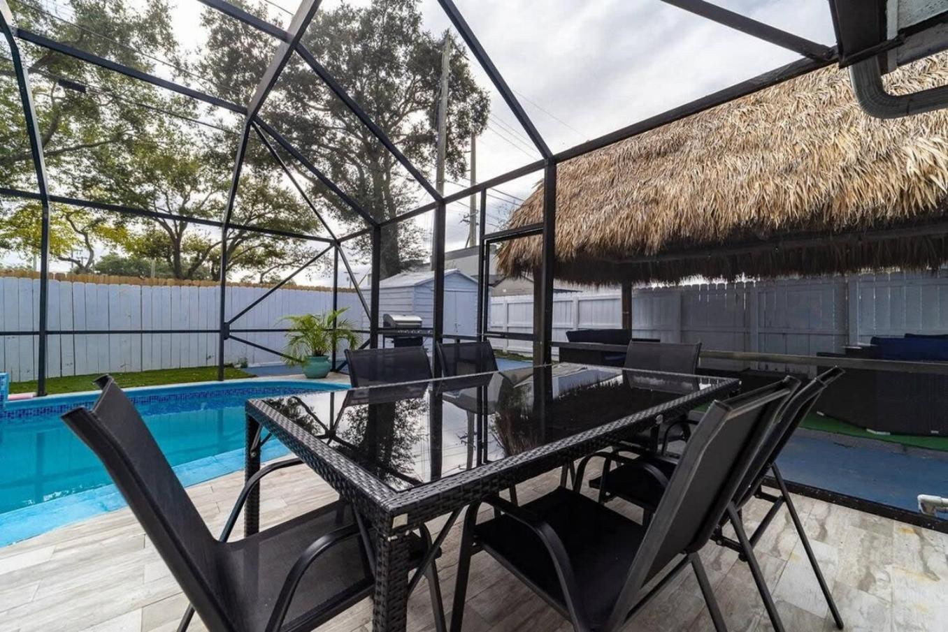 Private Heated Pool Villa In Ftl Near Beach フォート・ローダーデール エクステリア 写真